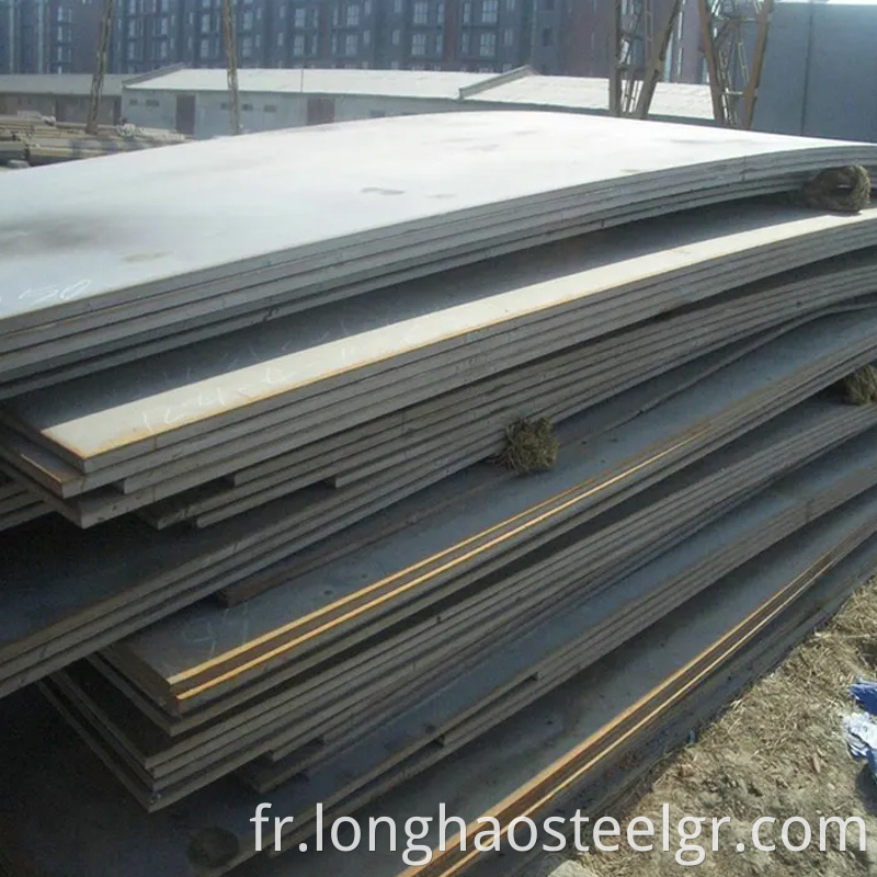 Hard steel plate